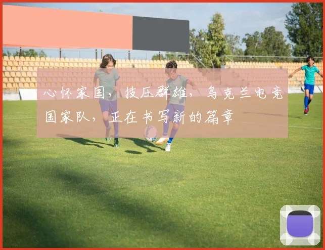 心怀家国，技压群雄，乌克兰电竞国家队，正在书写新的篇章